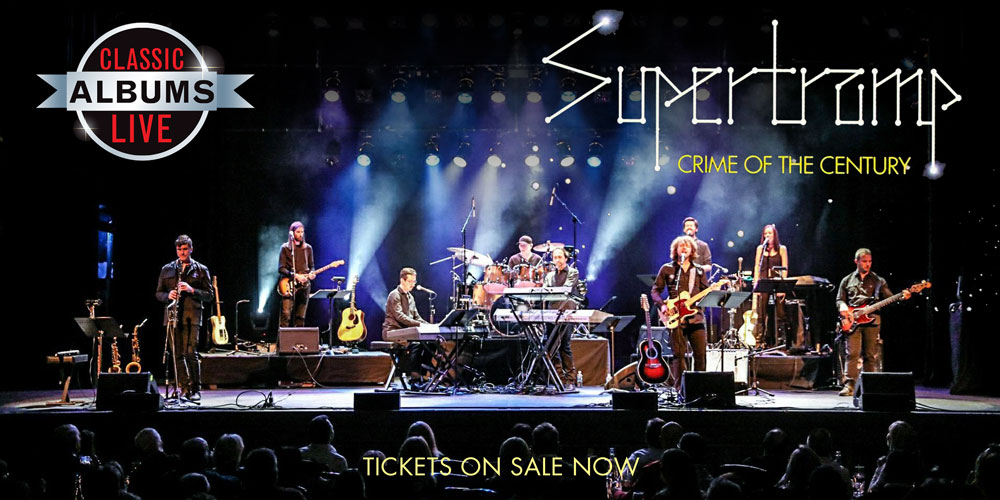 Classic Albums Live are on stag performing Supertramp's Crime of the Century