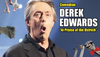Derek Edwards making a funny face.