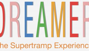 The title of the show in colourful letters.