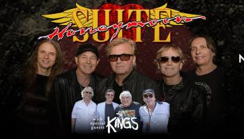 Honeymoon Suite and the Kings with logos