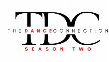 The Dance Connection logo in black and red on a white background.