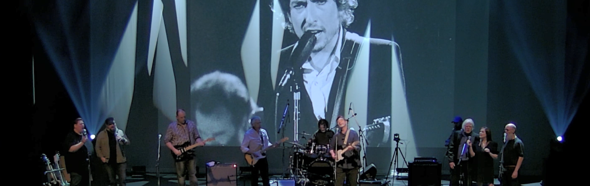 Brent Mason's Bob Dylan Birthday Bash on stage