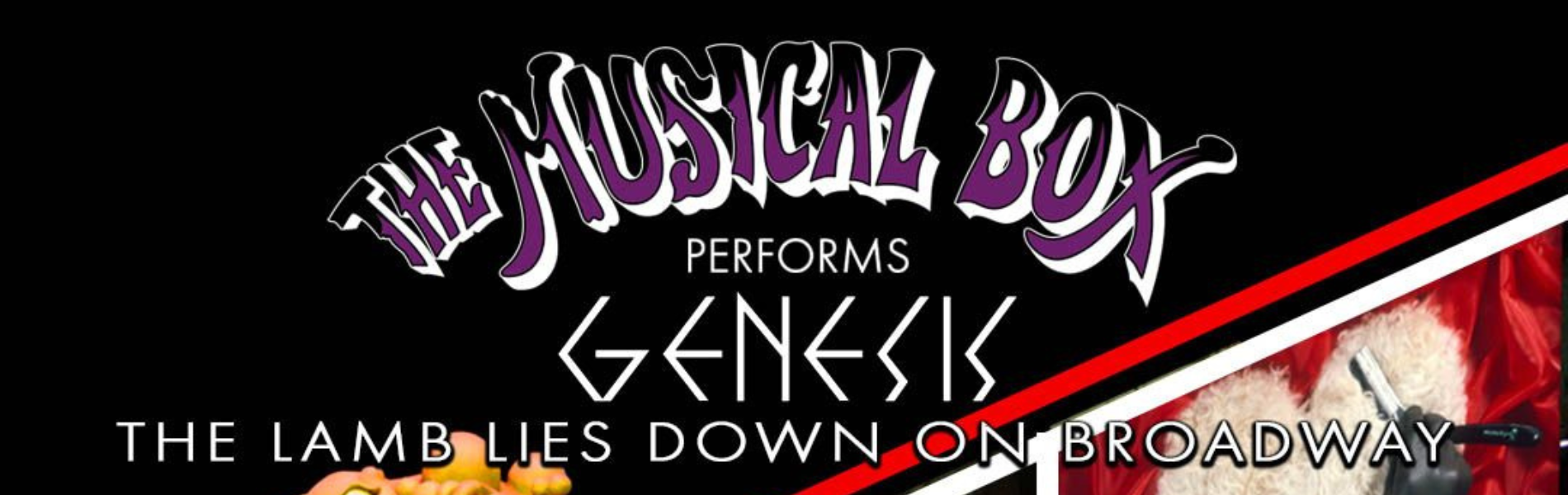 The words the Musical Box performs GENESIS - The Lamb Lies Down on Broadway.