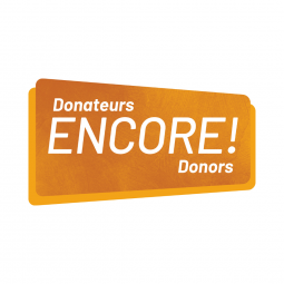 Donateurs Encore! Donors logo